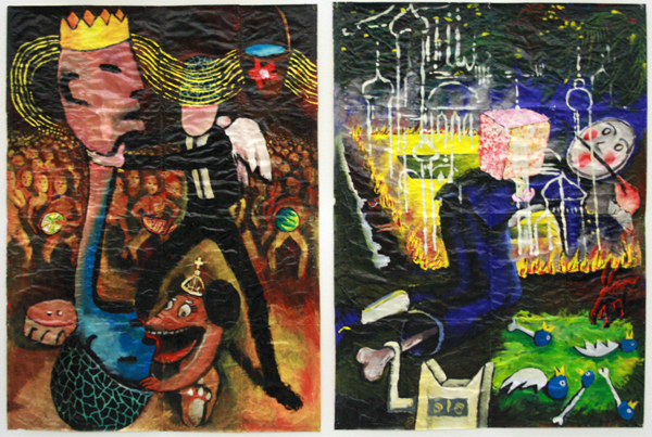 Rob Scholte & Sandra Derks - Rom 87 - Ecolaverf op papier_2 Rob Scholte & Sandra Derks - Rom 87 - Ecolaverf op papier