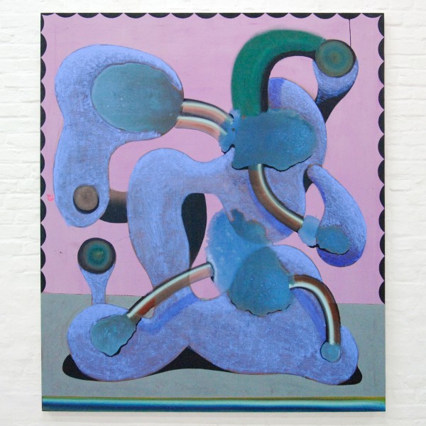 Denie Put - Boogiewoogie - 124x145cm Mixed Media