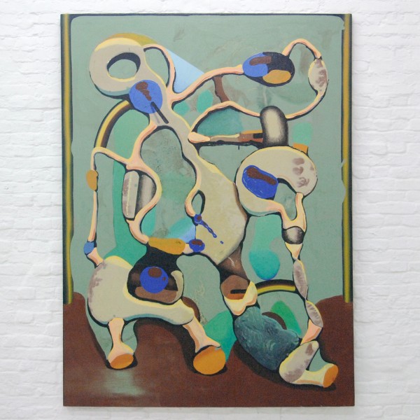 Denie Put - Het Voorziene Toeval - 140x190cm Acrylverf op doek