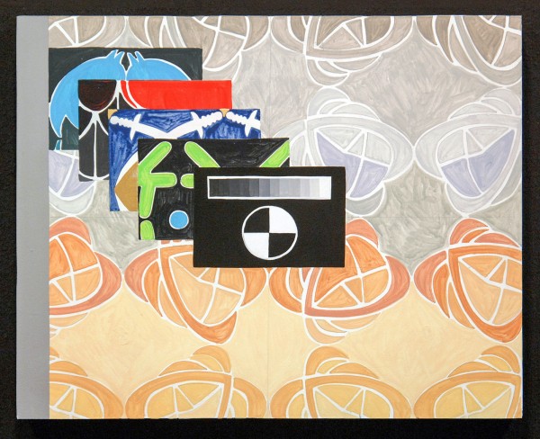 Navine G Khan-Dossos - Cascades II - 40x50cm, Gouache op paneel