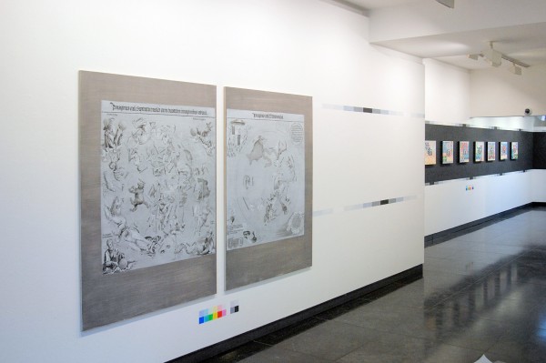 Niek Hendrix - Celestial (Fifteen Fifteen - 160x120cm per luik, Olieverf en potlood op paneel