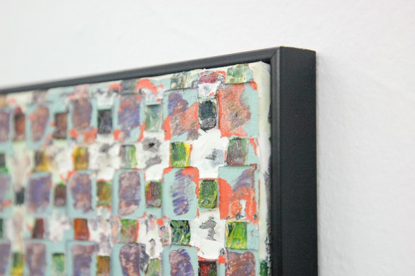 Tom Poelmans - Randanimatie - 24x30cm Olieverf en acrylverf op doek (detail)