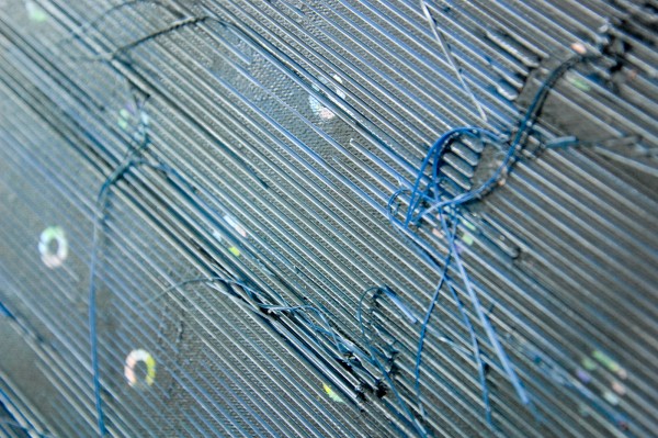 Tom Poelmans - Troubles in Paradise - 80x100cm Lakverf op doek (detail)