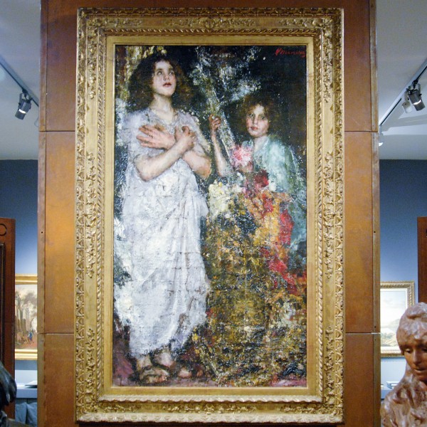 Giacometti Old Master Paintings - Antonio Mancini