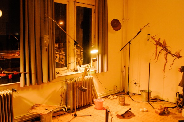 Pierre Berthet - Installatie en concert