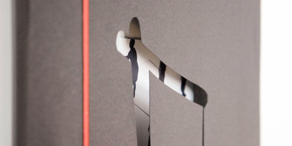 Robert Salanda - Abstract Detective Story - Installatie, papier en karton (detail)