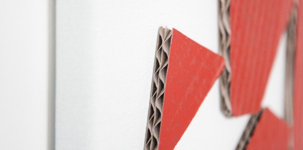 Klaas Kloosterboer - 14176 - 50x45cm Collage op canvas (detail)