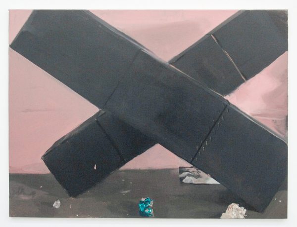 Pere Llobera - Error, correccio, error 2 - 90x120cm Olieverf op canvas