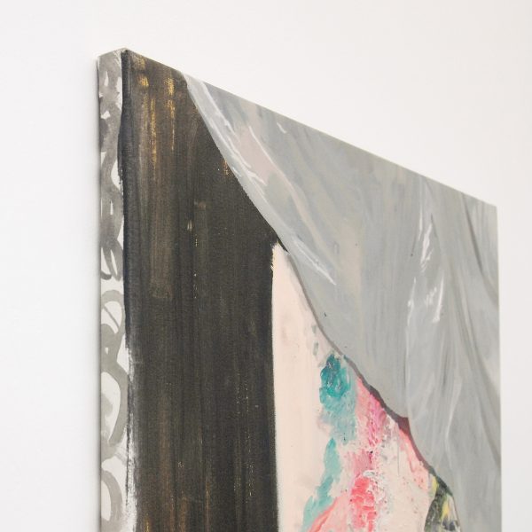 Pere Llobera - Language Fight - 75x100cm Olieverf op canvas (detail)