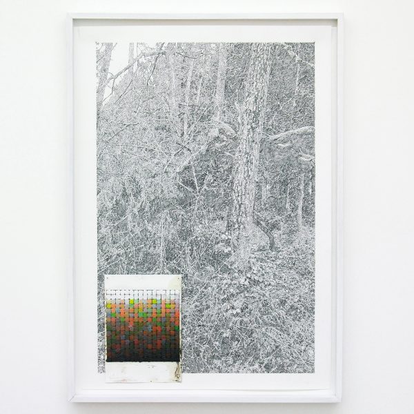 Stijn Cole - Zonder Titel - 105x75cm Potlood op papier, olieverf op inkjet print