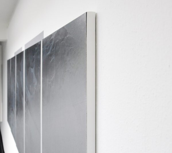 Martijn Schuppers - #1602 (I-V) - 5 maal 90x65cm Acrylverf, alkydverf en olieverf op polyester canvas (detail)