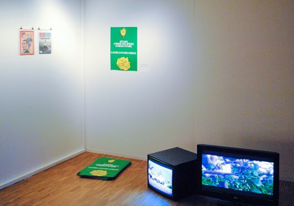 Carla Zaccagnini - Evidencias de uma farca (Evidence of a Farce) - Time and the Economist & Welcome to Barsil and Rio & Apenas o futuro (Only the Future) - Mixed Media