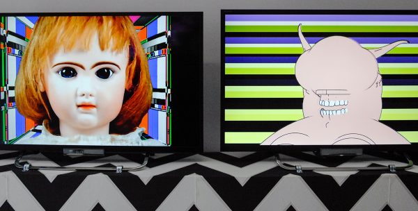 Heidi Horsturz - T-Rex in ove - 0,48minuten, video including two animations 'Left' and 'Right'