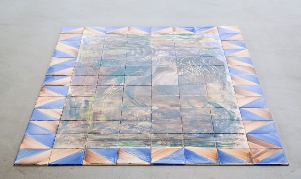 Lucy Stein - Untitled (Immanence) - 200x123cm Tegels (keramiek)