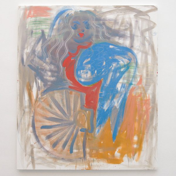 Lucy Stein - Untitled (Mermaid Queen) - 120x140cm Olieverf op canvas