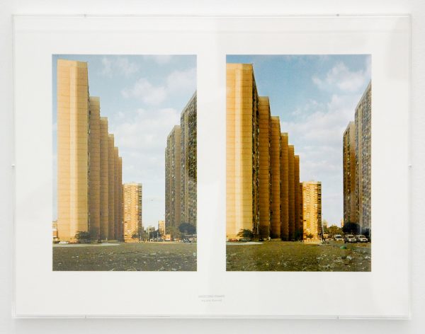 Aglaia Konrad - Undecided Frames (Cairo 2005) - Digitale print gemonteerd op archiefkarton, stempel en plexidoos, 2013