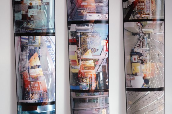 Aglaia Konrad - Zweimal Belichtet (Cambrigde, Wells 2013) & (Paris, Berlin, 1990) & (Mexico DF, 1995) - Lambda C-prints, 2016 (detail)