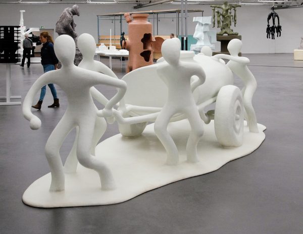 Atelier van Lieshout - Waterwagon - Glasvezel