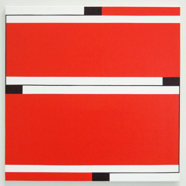 Caroline van Damme - Quadrat 1 - Acrylverf op canvas