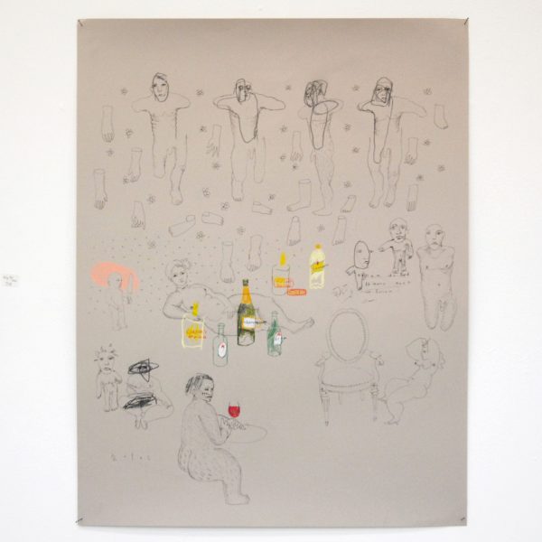 Gopal Dagnogo - Importance (series)- 60x40cm Tekeningen op papier