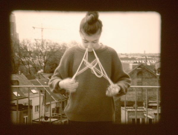 Katrien Vermeire - String Figures, Brussel - 16mm filmprojectie
