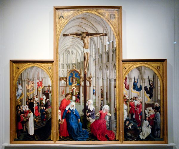 Rogier van der Weyden - De zeven Sacramenten - Olieverf op paneel, 1440-1445