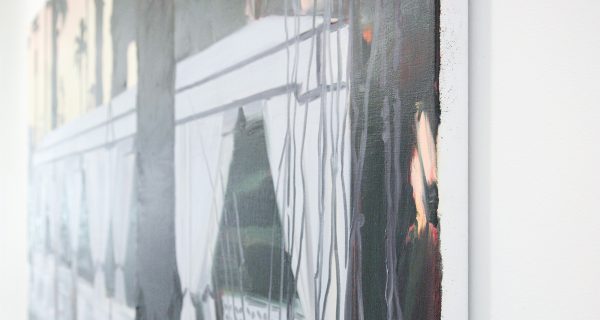 Caroline Walker - Cabana - 175x285cm Olieverf op linnen (detail)