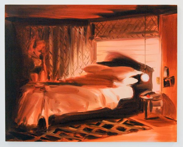 Caroline Walker - Room Service - 40x50cm Olieverf op paneel