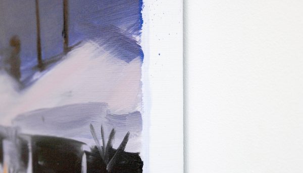 Caroline Walker - Sundowners - 200x160cm Olieverf op linnen (detail)