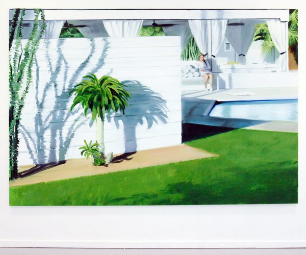 Caroline Walker - Sunshine Court - 170x250cm Olieverf op linnen