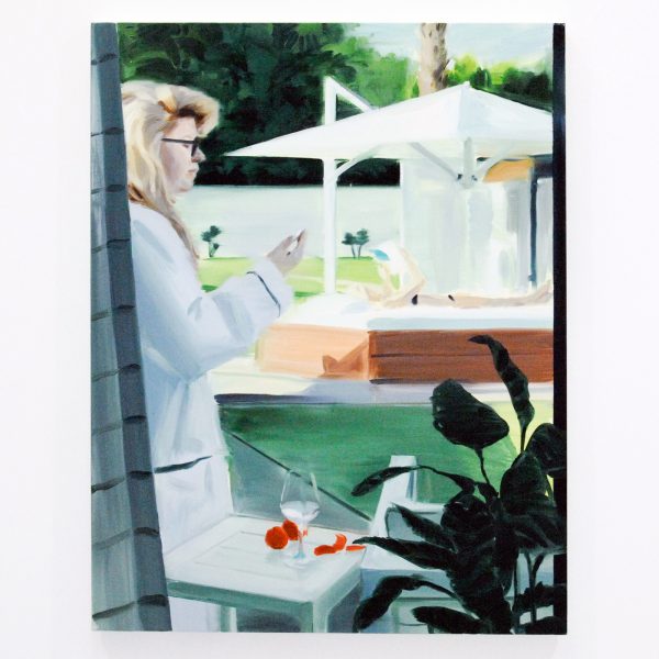 Caroline Walker - The Racquet Club - 110x85cm Olieverf op linnen