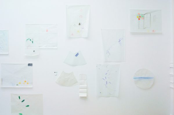 Guy Mees - Diverse werken met waterverf op papier, tussen 1998-2001