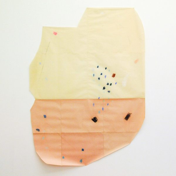 Guy Mees - Untitled (KP-016) - 210x153cm Pastel op papier, 1983