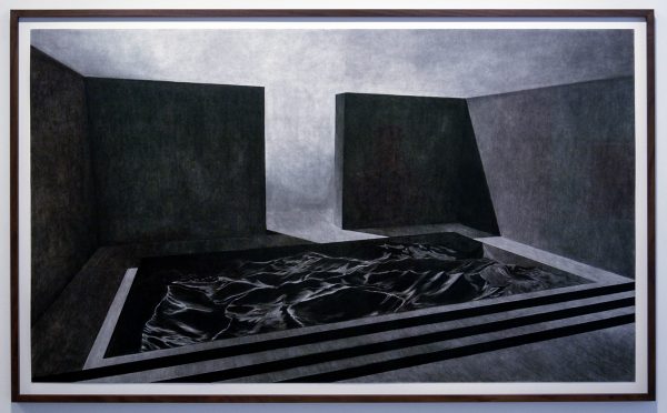 Levi van Veluw - Container - 120x205cm Houtskool op papier