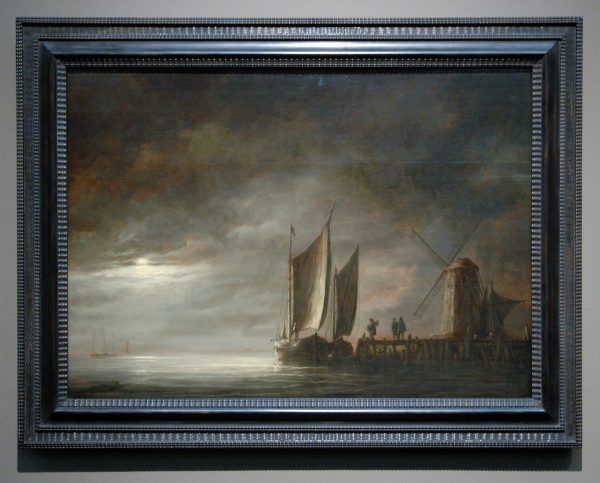 Aelbert Cuyp - Thunderstorm over Dordrecht - 78x107cm Olieverf op eikenhout, 1645
