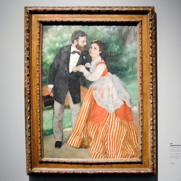 Auguste Renoir - The Couple (Mr and Mrs Alfred Sisley?) - 105x75cm Olieverf op linnen, 1868