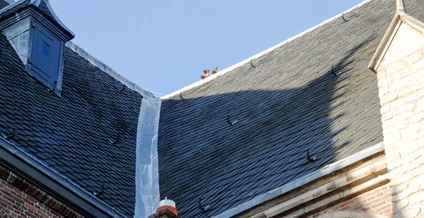 Marinus Boezem - The Vanishing of the Artist - Schoenen op het dak, 1983