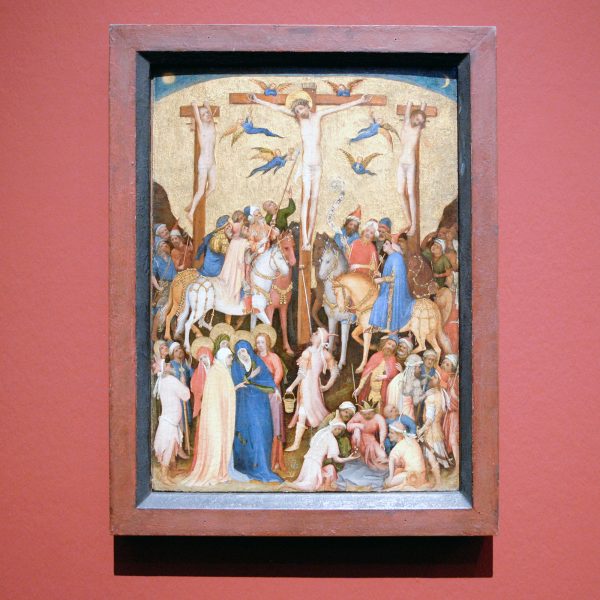 Master of the Saint Veronica - The Crucifixion of Christ (The Small Calvary) - 51x38cm Eikenhout 1415-1420