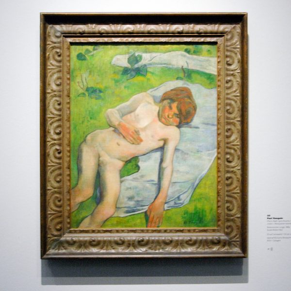 Paul Gauguin - Nude Breton Boy - 93x74cm Olieverf op canvas, 1889