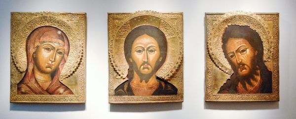 Toth Ikonen - Deesis, Russisch tweede helft 18e eeuw