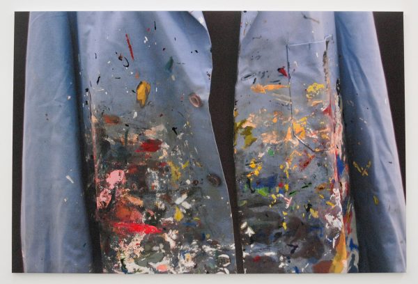 Berend Strik - Decipher the Artist's Mind (Studio HF) - 120x180cm C-print met borduursel