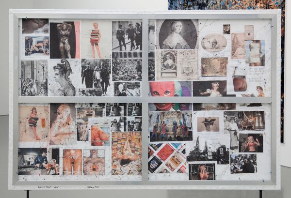 Berend Strik - Decipher the Artist's Mind (Studio MR) - 122x183cm C-print met borduursel (achterzijde)