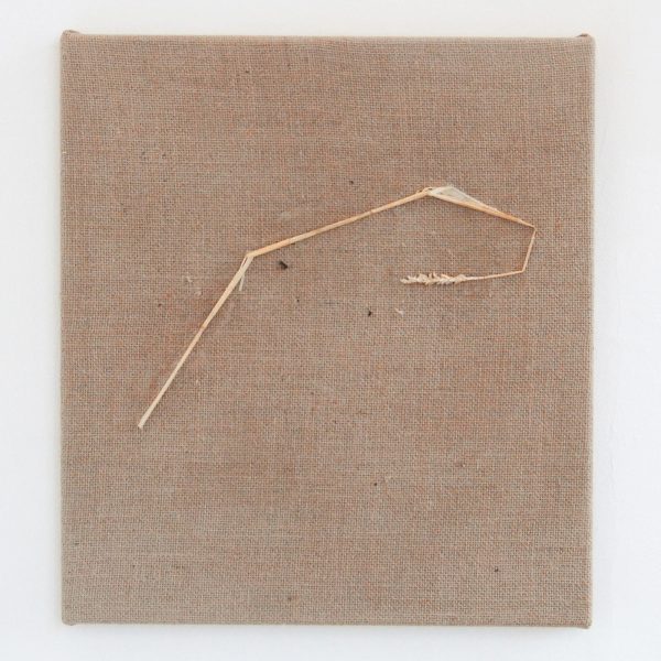 Klaas Kloosterboer - 16163(9) - 50x45cm, Stro en jute, uit reeks van 10