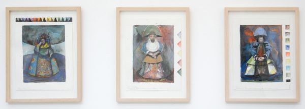 Rinke Nijbrug - Costume Designs (serie) - gemengde technieken