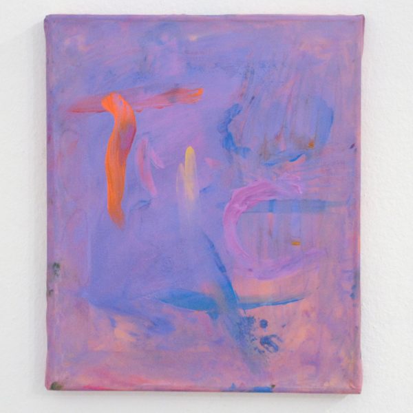 Sue Tompkinss - Tic - 30x25cm Acrylverf en metaalacrylverf op 'voile'