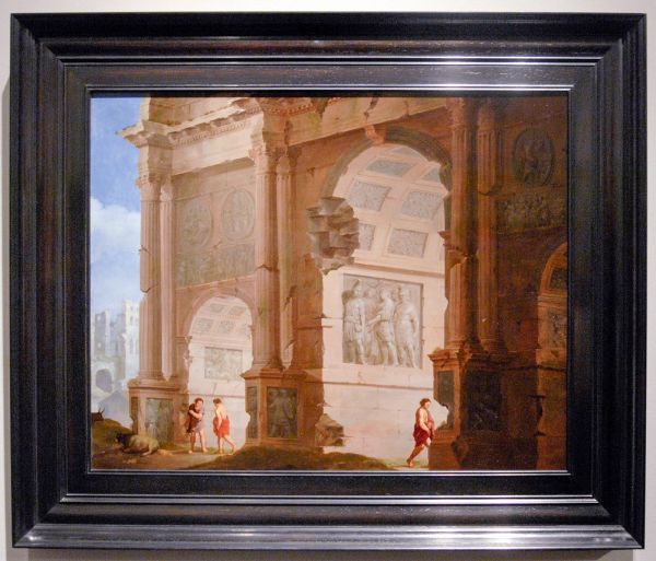 Bijl van Urk - Nederlandse school 17e eeuw of Saenredam