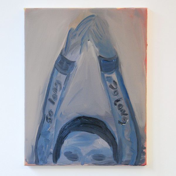 Sanne Rous - So Long, So Long - 45x35cm Olieverf op canvas