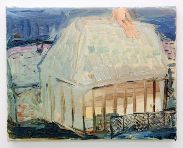 Sanne Rous - Untitled - 26x32cm Olieverf op canvas