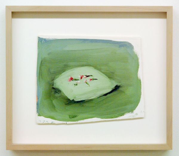 Sanne Rous - Untitled - 30x34cm Olieverf op canvas (ingelijst)