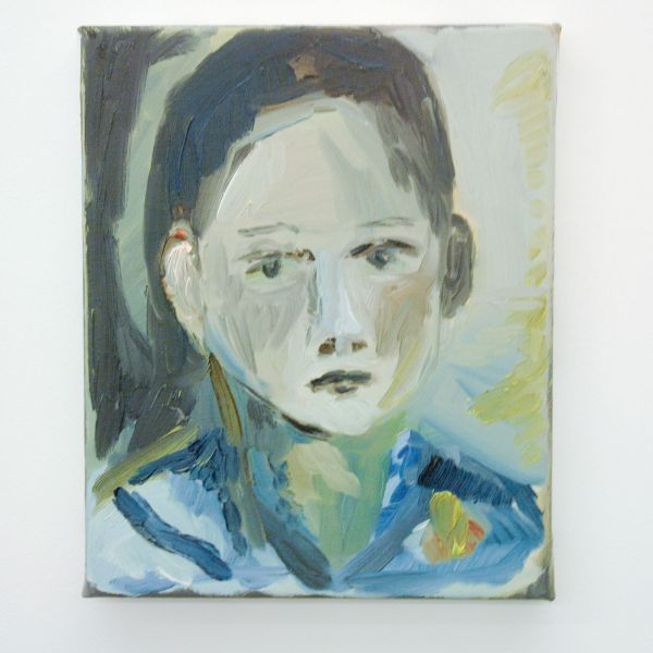 Sanne Rous - Untitled - 32x26cm Olieverf op canvas